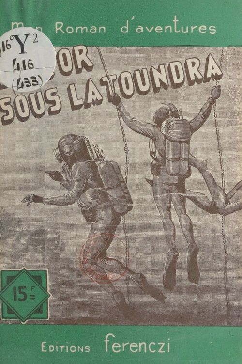 Couverture ebook de De l'or sous la Toundra, de Handecault