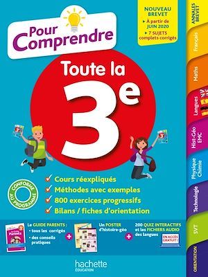 ebook cover of Pour Comprendre Toutes Les Matières 3E, by Lisle/Jacqueroud