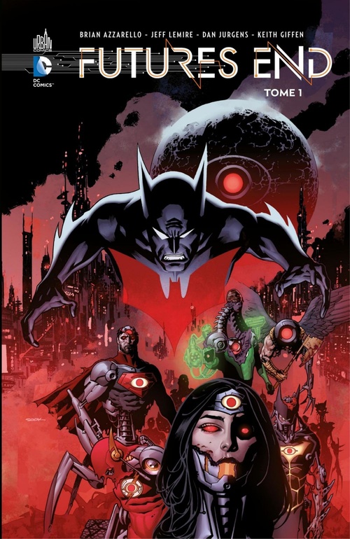 ebook cover of Futures End - Tome 1, by Brian Azzarello, Jeff Lemire, Ethan Van sciver