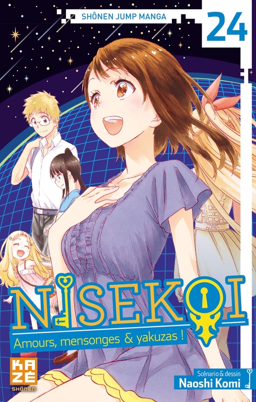 Couverture ebook de Nisekoi - Amours, mensonges et yakuzas ! T24, de Naoshi Komi