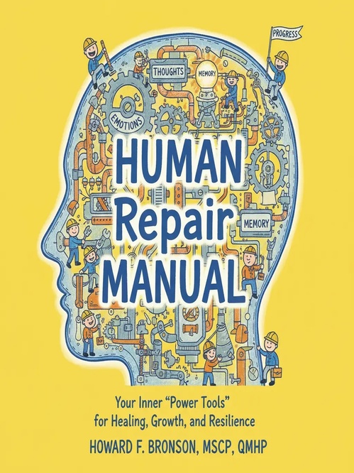 ebook cover of The Human Repair Manual, by Howard Bronson