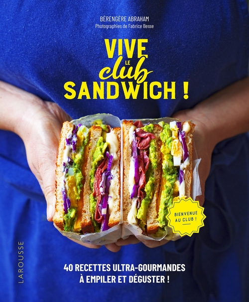 Couverture ebook de Vive le Club Sandwich !, de Bérengère Abraham