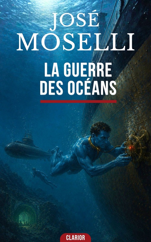 ebook cover of La guerre des océans, by José Moselli