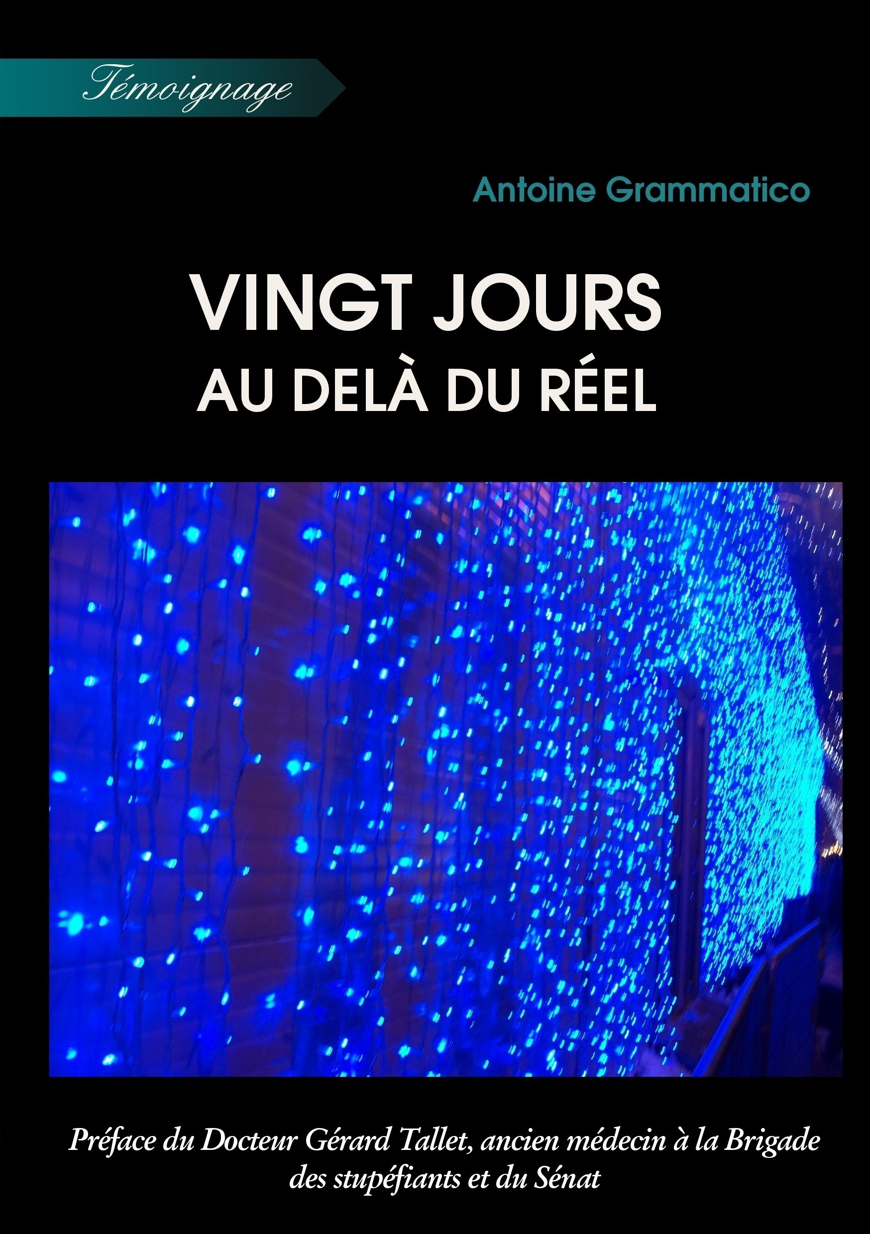 Couverture ebook de Vingt jours au delà du réel, de Antoine Grammatico