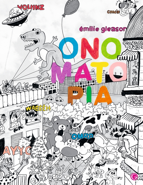 ebook cover of Onomatopia, by Émilie Gleason
