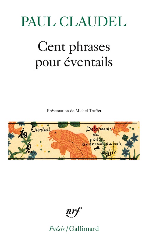 ebook cover of Cent phrases pour éventails, by Paul Claudel