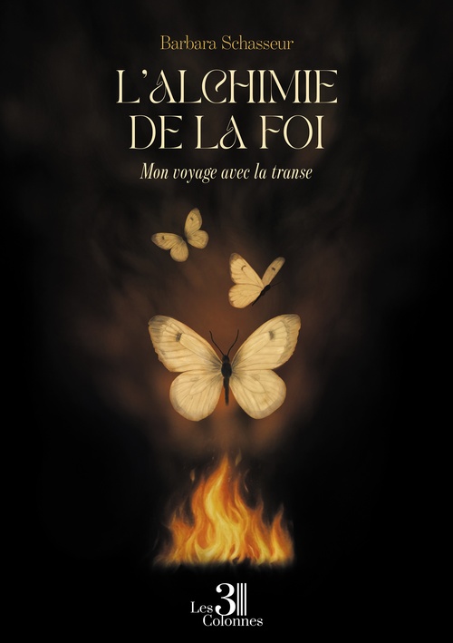 Couverture ebook de L'alchimie de la foi - Mon voyage avec la transe, de Barbara Schasseur