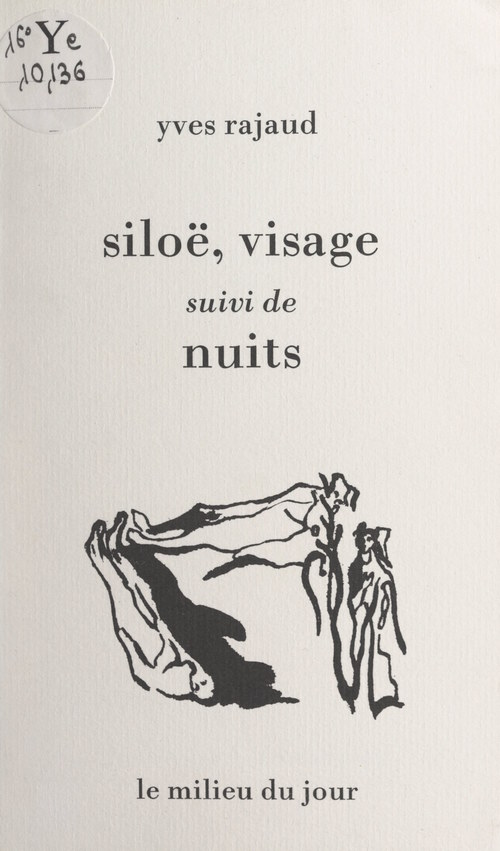 ebook cover of Siloë, visage, by Yves Rajaud