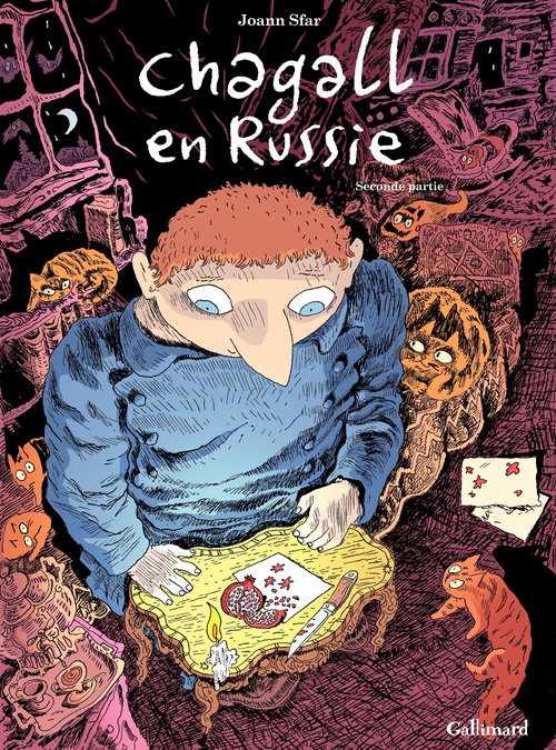 ebook cover of Chagall en Russie (Tome 2), by Joann Sfar