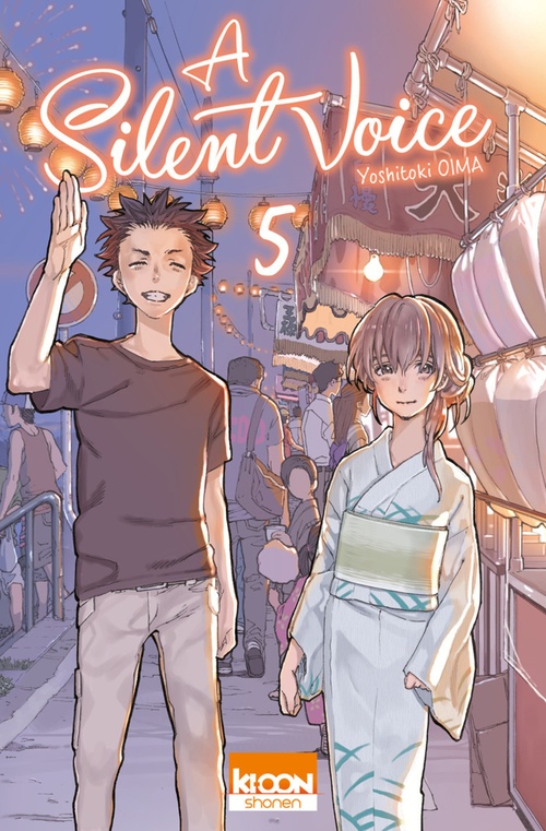 ebook cover of A Silent Voice T05, by Yoshitoki Oima