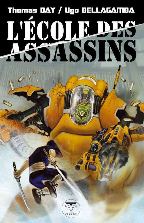 ebook cover of L'École des assassins, by Ugo Bellagamba, Thomas Day