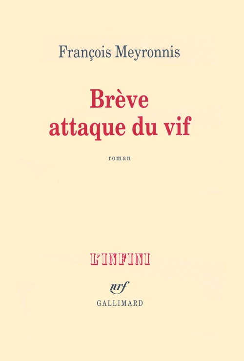 ebook cover of Brève attaque du vif, by François Meyronnis
