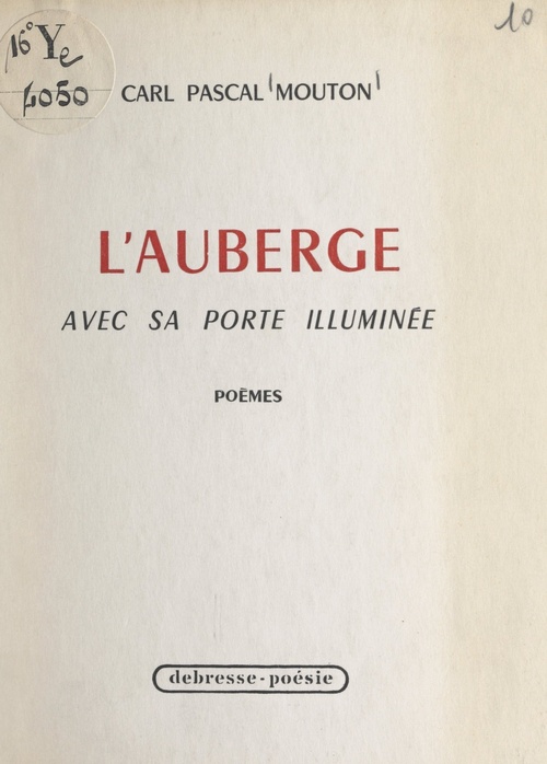 ebook cover of L'auberge avec sa porte illuminée, by Carl Pascal Mouton