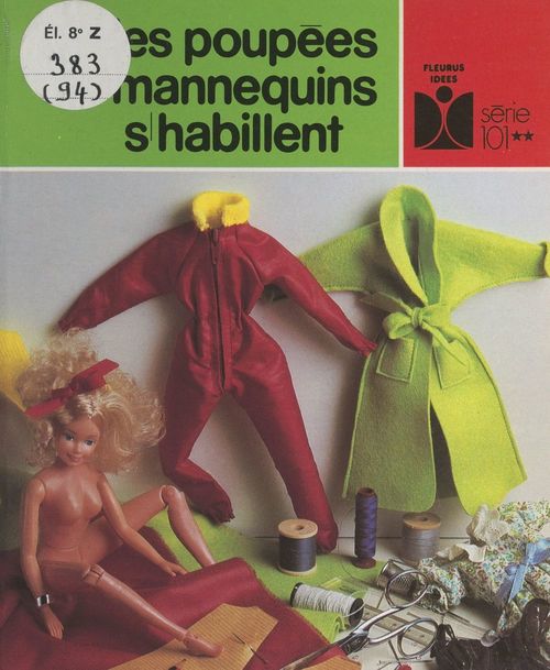 Couverture ebook de Les poupées mannequins s'habillent, de Francoise Schildge