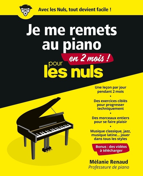 ebook cover of Je me remets au piano en 2 mois pour les Nuls, by Mélanie Renaud