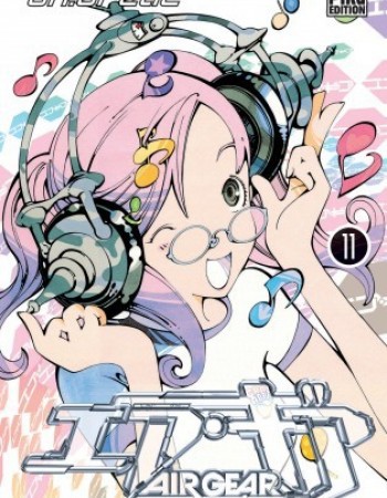 ebook cover of Air Gear T11, by Oh! Great