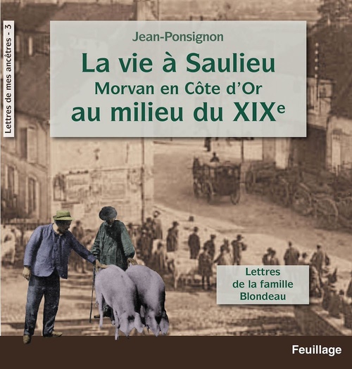 ebook cover of La vie à Saulieu en Morvan (Côte-d'Or) au milieu du XIXe siècle, by Jean Ponsignon