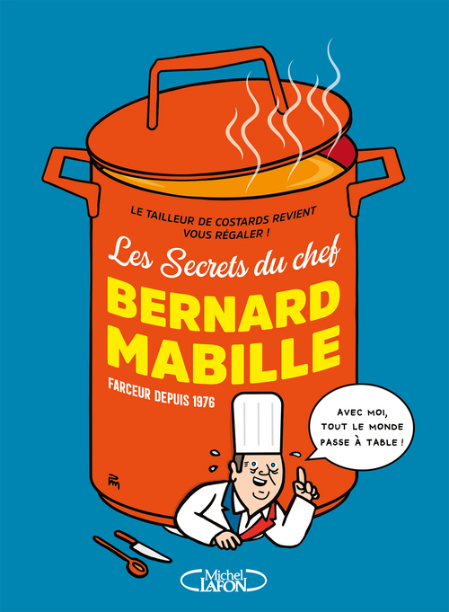 Couverture ebook de Les secrets du chef, de Bernard Mabille