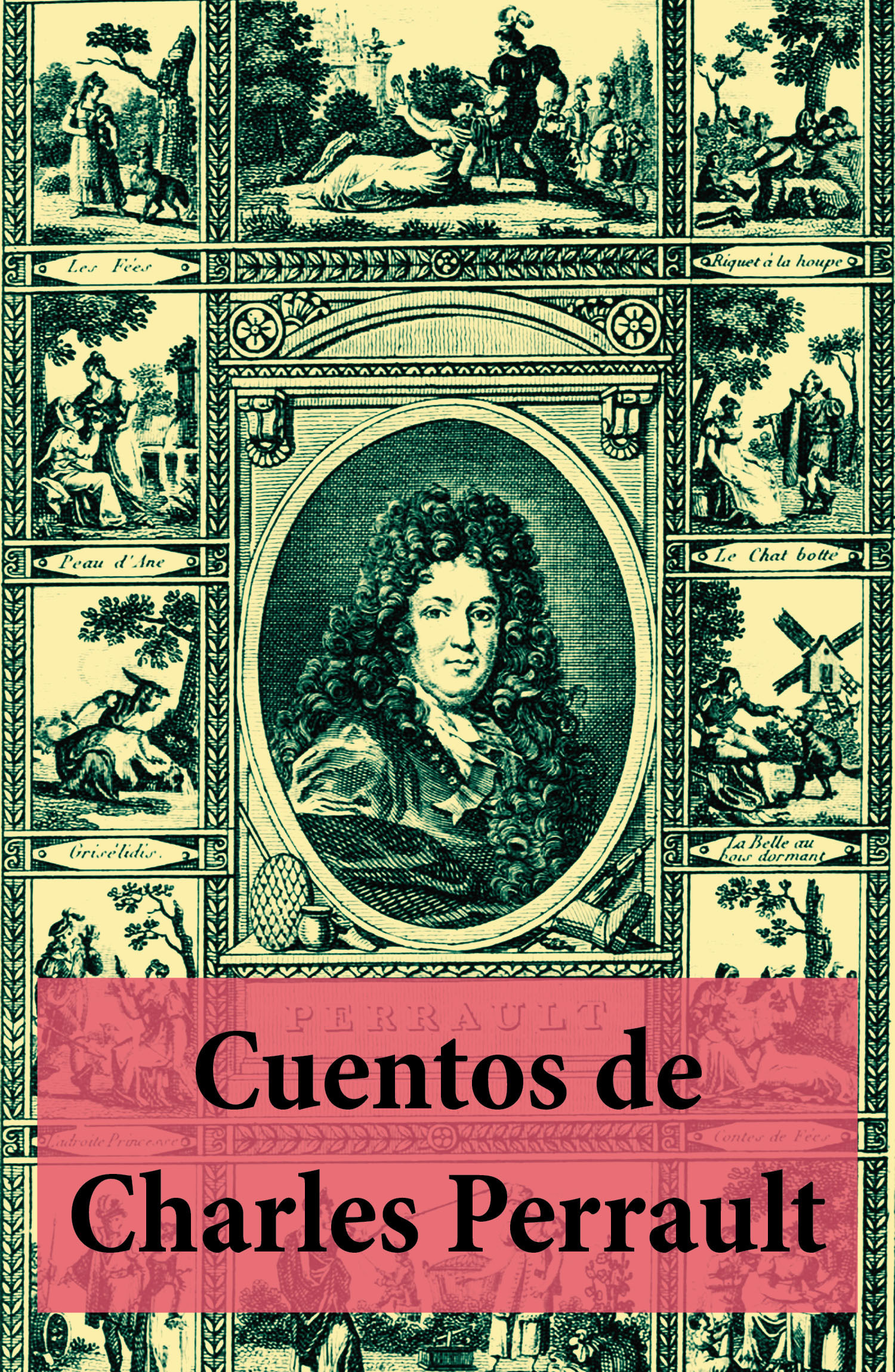 Couverture ebook de Cuentos de Charles Perrault (con índice activo), de Charles Perrault