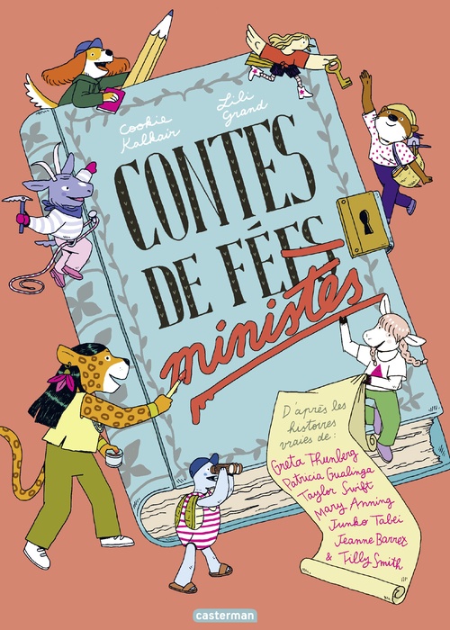 ebook cover of Contes de fées-ministes, by Cookie Kalkair