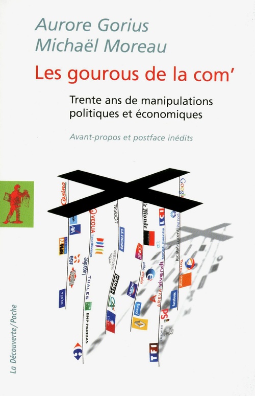 ebook cover of Les gourous de la com., by Aurore Gorius, Michaël Moreau
