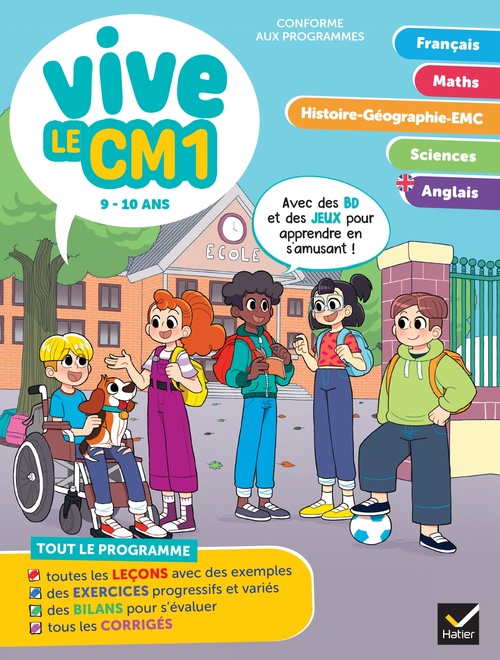 ebook cover of Vive le CM1 - 9 / 10 ans, by Evelyne Barge, Albert Cohen, Bénédicte Idiard, Marc Antoine, Richard Minguez, Corinne Touati, Yllya