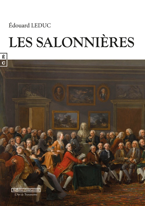 Couverture ebook de Les salonnières, de Edouard Leduc