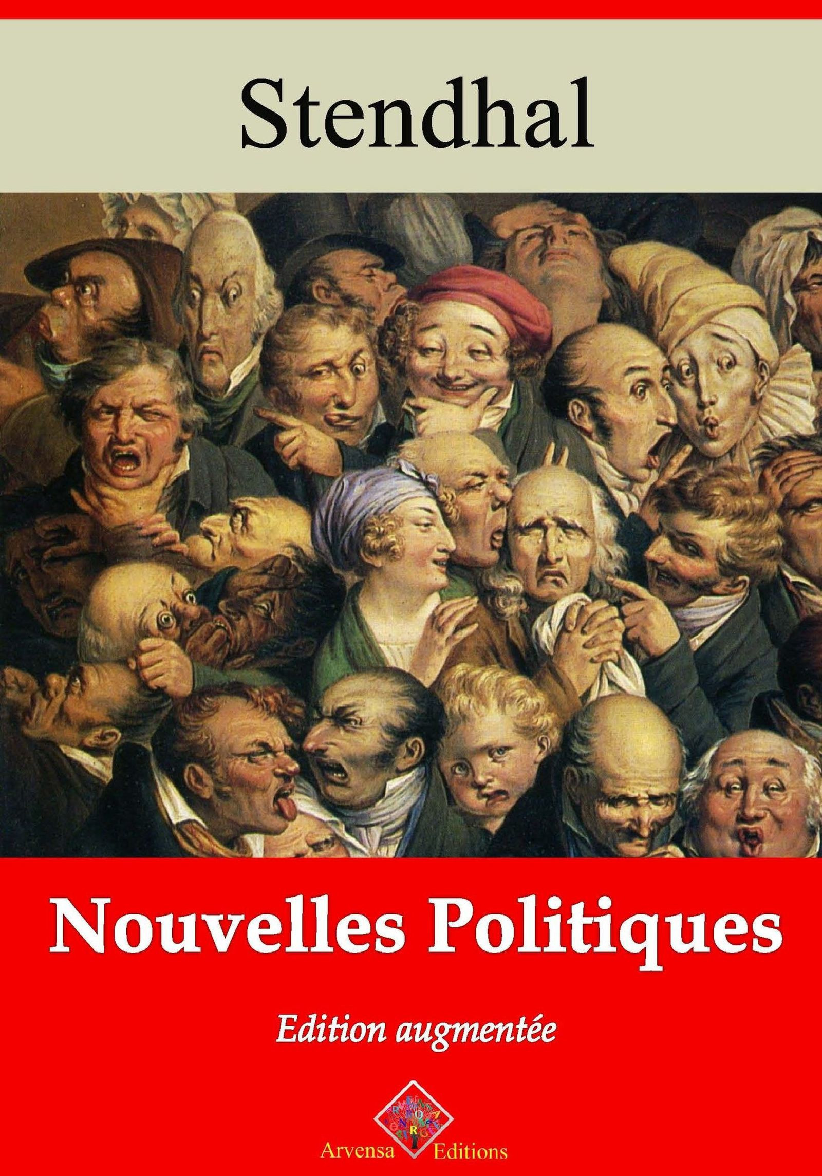 Couverture ebook de Nouvelles politiques - suivi d'annexes, de Stendhal