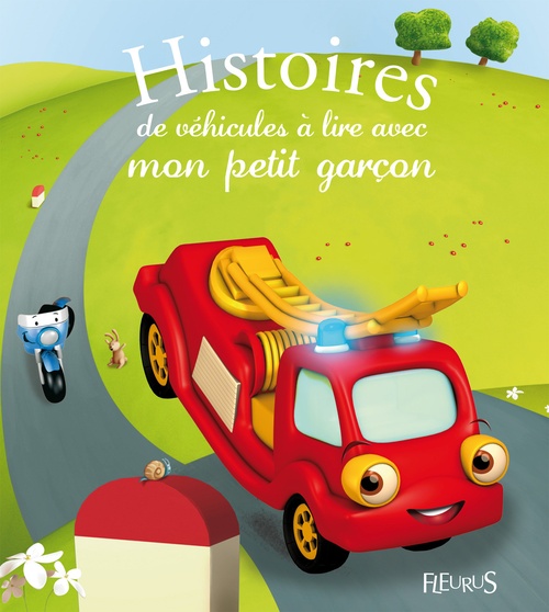 ebook cover of Histoires de véhicules à lire avec mon petit garçon, by Collectif