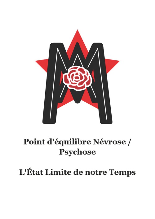 Couverture ebook de Point d'équilibre névrose - psychose, de Antoine Melk