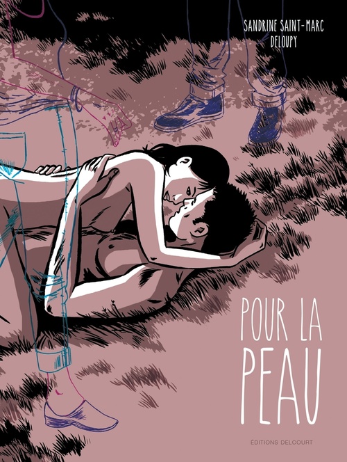 Couverture ebook de Pour la peau, de Deloupy