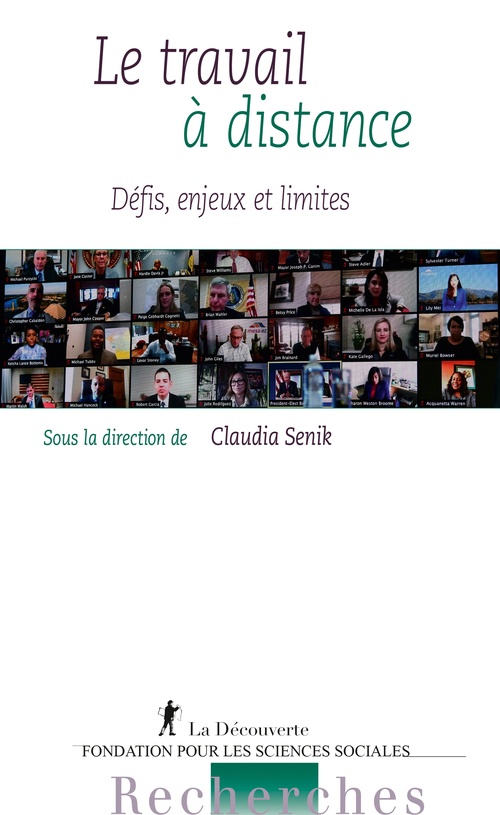 ebook cover of Le travail à distance - Défis, enjeux et limites, by