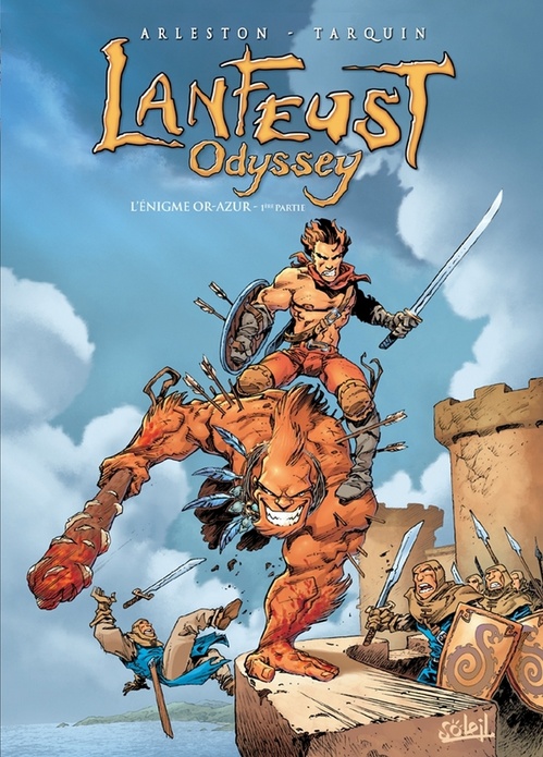Couverture ebook de Lanfeust Odyssey T01 - L'énigme Or-Azur, de Christophe Arleston