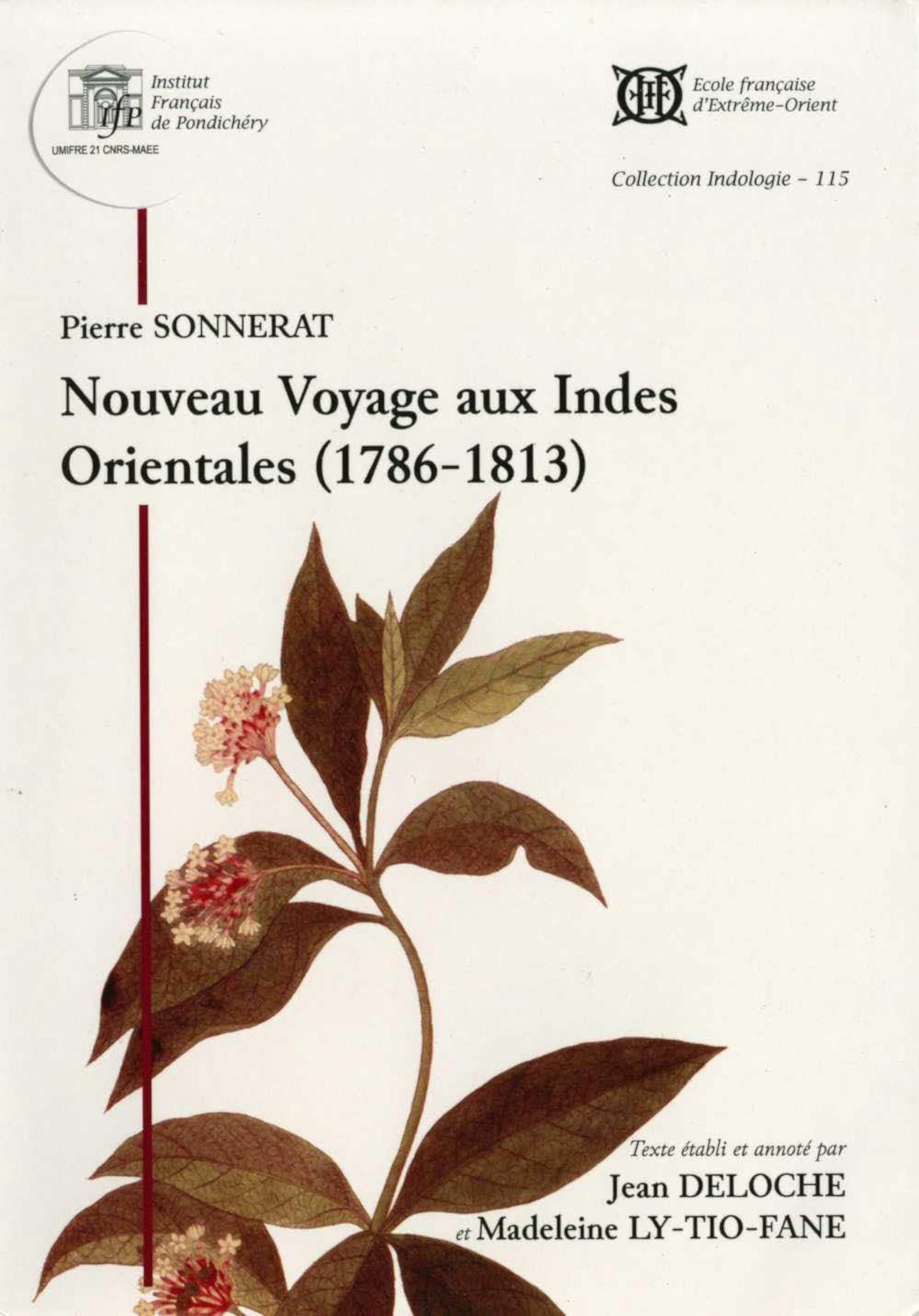 Couverture ebook de Nouveau voyage aux Indes orientales (1786-1813), de Pierre Sonnerat