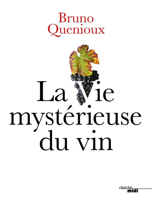 Couverture ebook de La vie mystérieuse du vin, de Bruno Quenioux