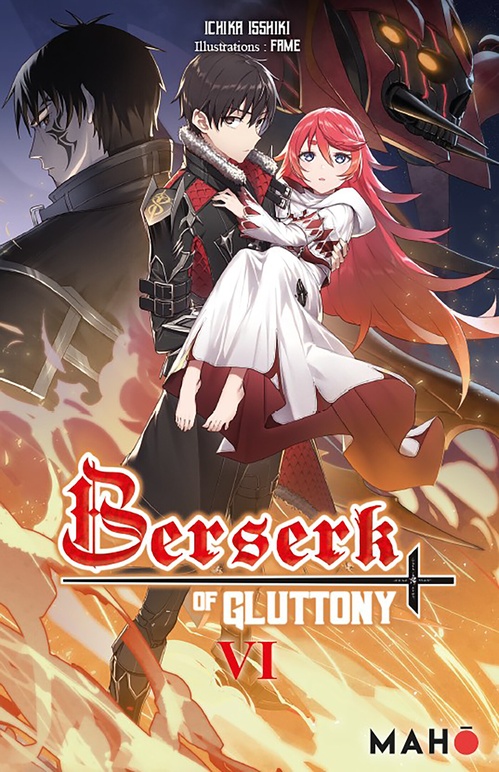 Couverture ebook de Berserk of Gluttony T06 - Light Novel, de Ichika Isshiki