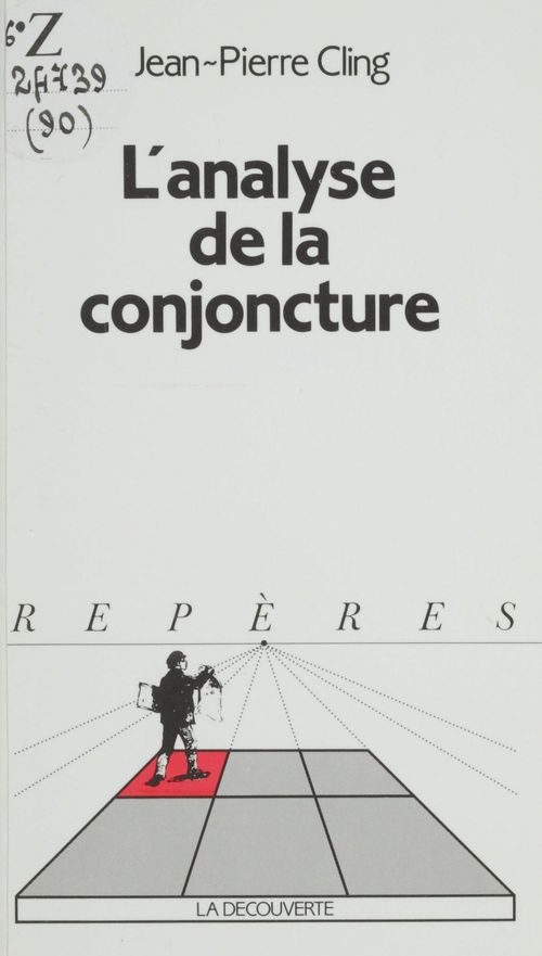 Couverture ebook de L'Analyse de la conjoncture, de Cling Jean-Pierre