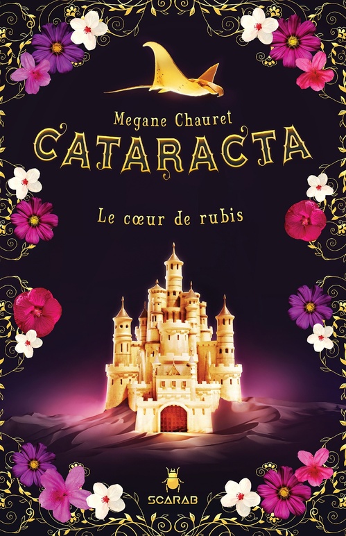 Couverture ebook de Cataracta, tome 3 - Le coeur de rubis, de Megane Chauret