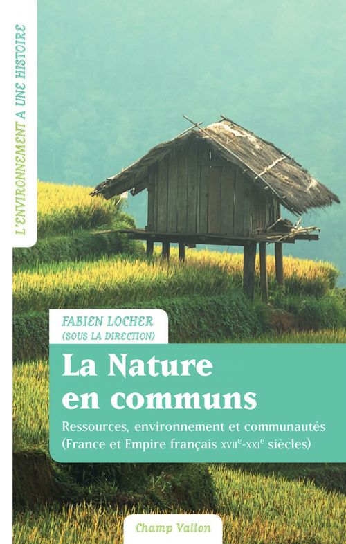 Couverture ebook de La nature en communs, de Fabien Locher