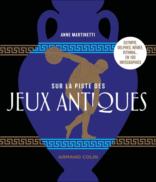 ebook cover of Sur la piste des Jeux antiques, by Anne Martinetti
