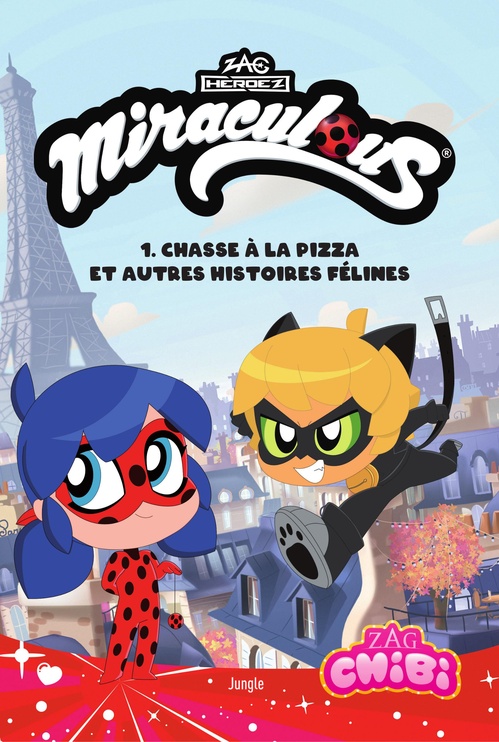 Couverture ebook de Chibi Miraculous - Tome 1 - Chibi Miraculous, de Josh Trujillo