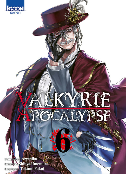 ebook cover of Valkyrie Apocalypse T06, by Takumi Fukui