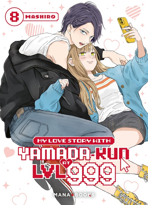 Couverture ebook de My Love Story With Yamada-kun at LVL 999 T08 (ePub), de Mashiro