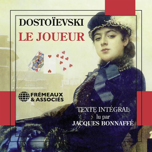 audiobook cover of Le joueur, by Fiodor Dostoievski