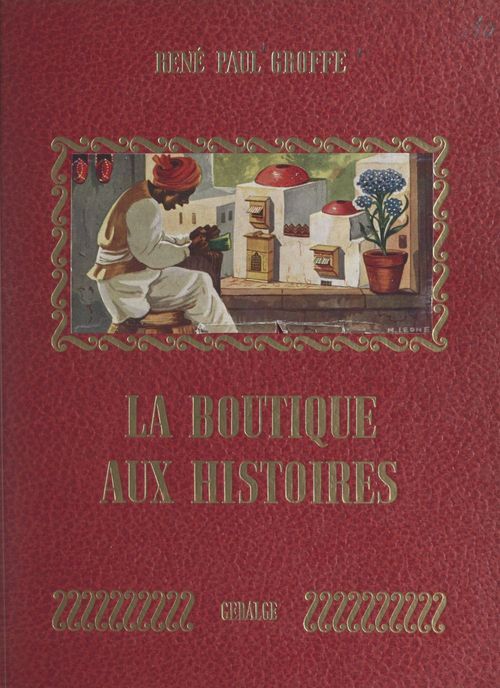 Couverture ebook de La boutique aux histoires, de Rene-Paul Groffe