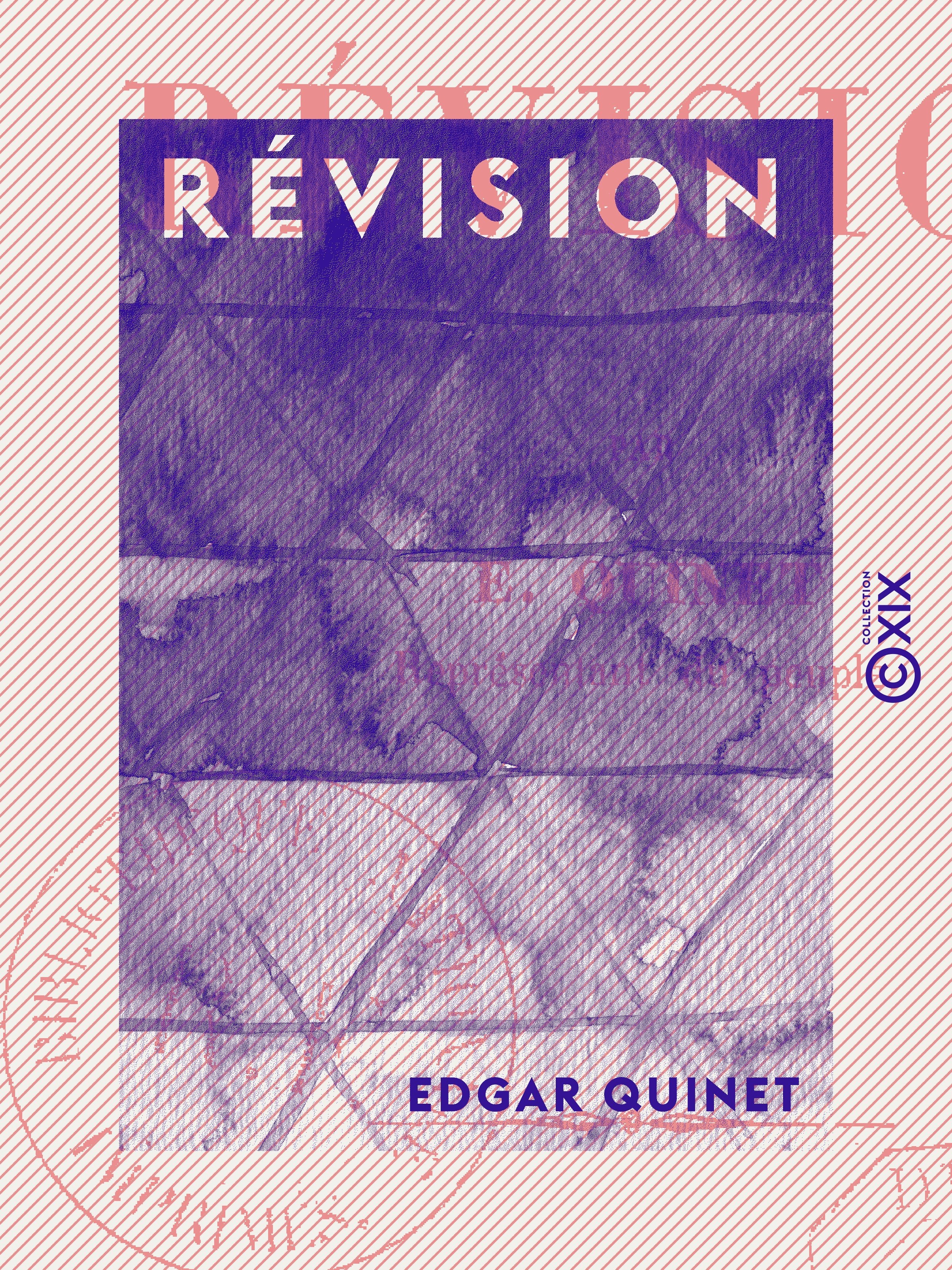 Couverture ebook de Révision, de Edgar Quinet