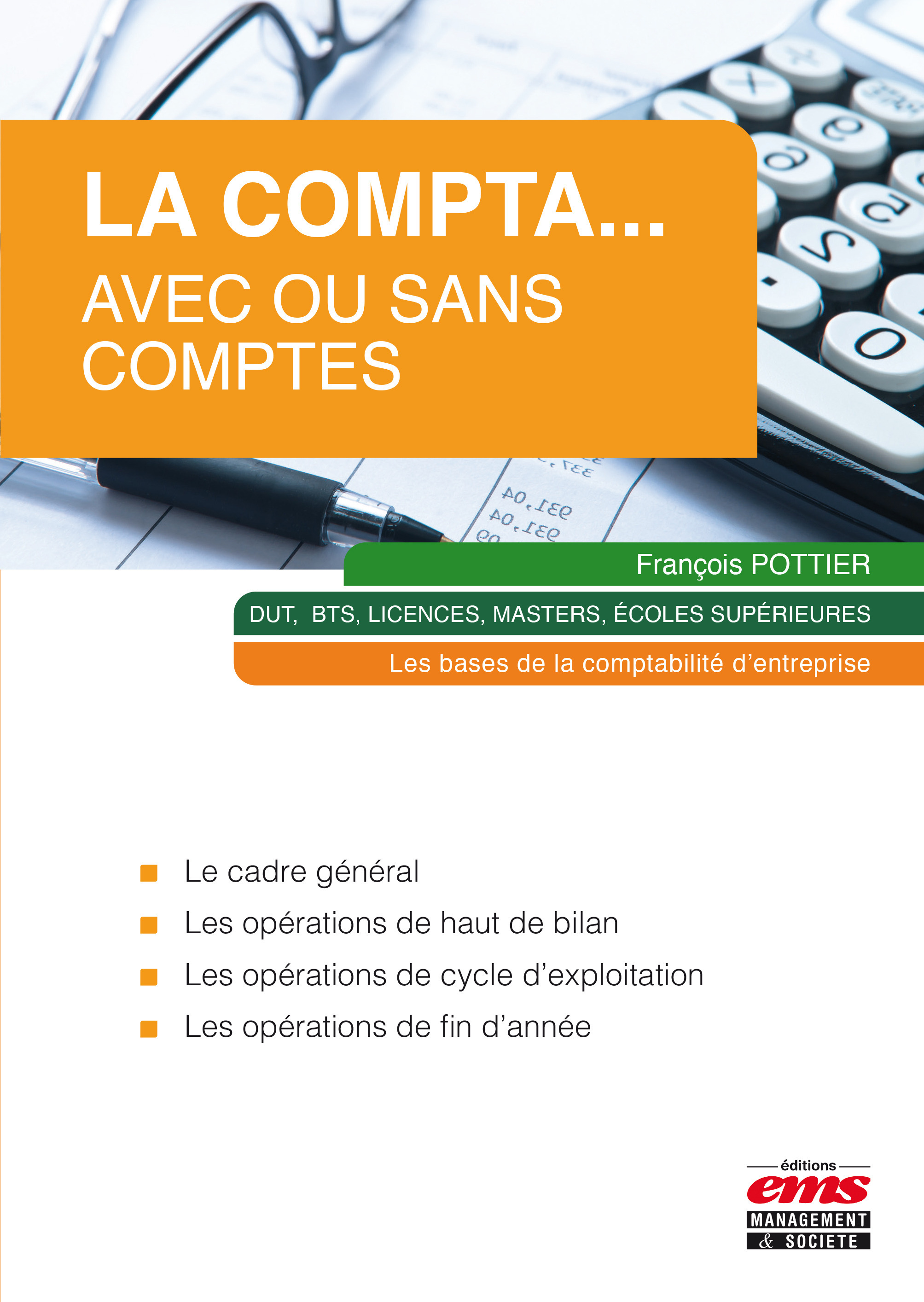 ebook cover of La compta... avec ou sans comptes, by François Pottier