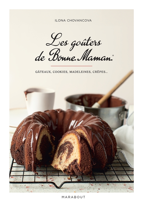 Couverture ebook de Les goûters Bonne Maman, de Ilona Chovancova