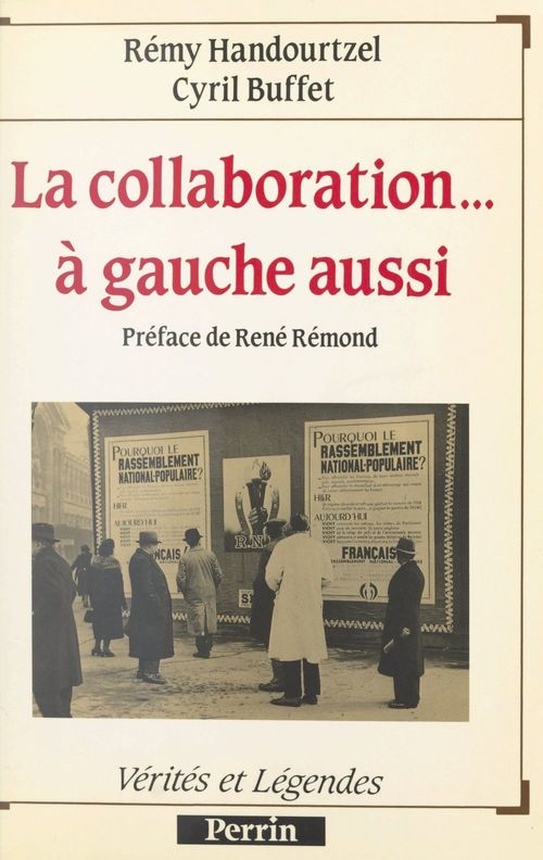 Couverture ebook de La collaboration... à gauche aussi, de Cyril Buffet, Remy Handourtzel