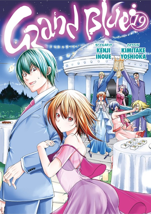 Couverture ebook de Grand Blue - Tome 19 - Grand Blue, de Kenji Inoue